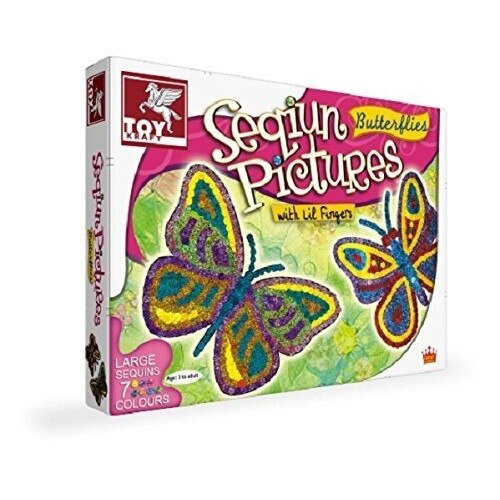 Nisip modelabil Toy Kraft, Fluture, Multicolor