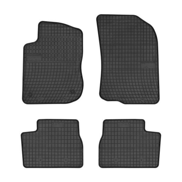 Set 4 covorase/presuri din cauciuc negru antiaderent dedicate PEUGEOT 2008 dupa ANUL 2013