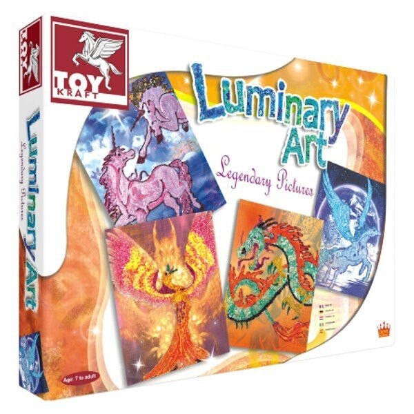 Set Toy Kraft, Sequins and Sand, Multicolor