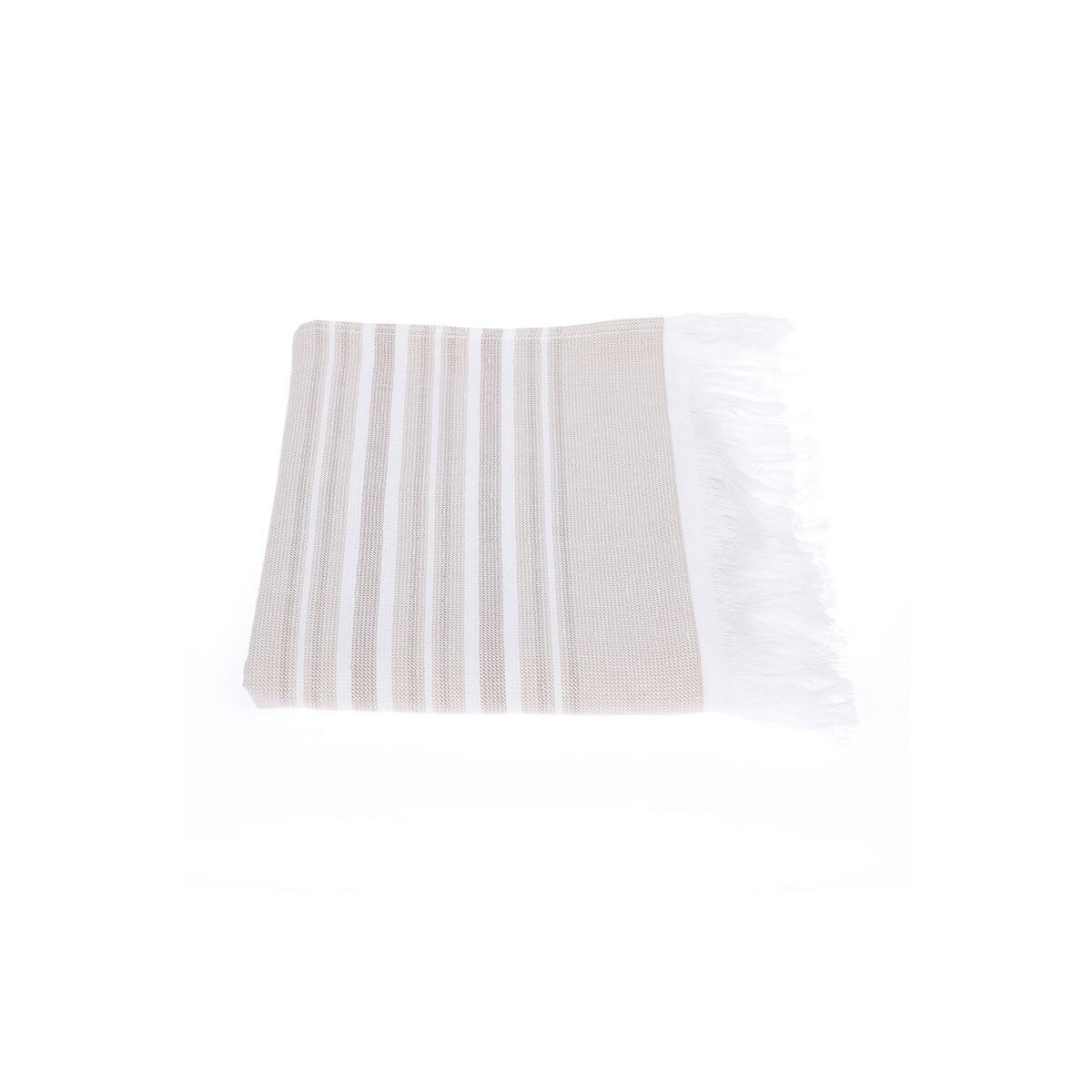 Prosop baie fata, bumbac, 70x150 cm, bej, DAMLA