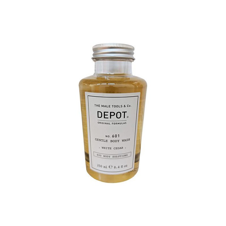 Depot, 600 Body Solutions No. 601, Botanical Complex, Cleansing, White Cedar, Body Wash, 250 ml