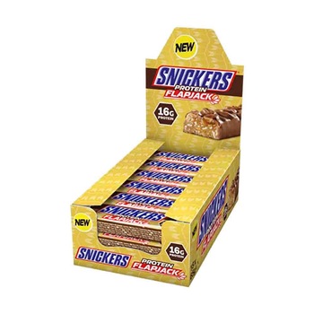 Snickers Protein Flapjack, 18x65g Snickers Snickers Protein Flapjack, 18x65g Snickers