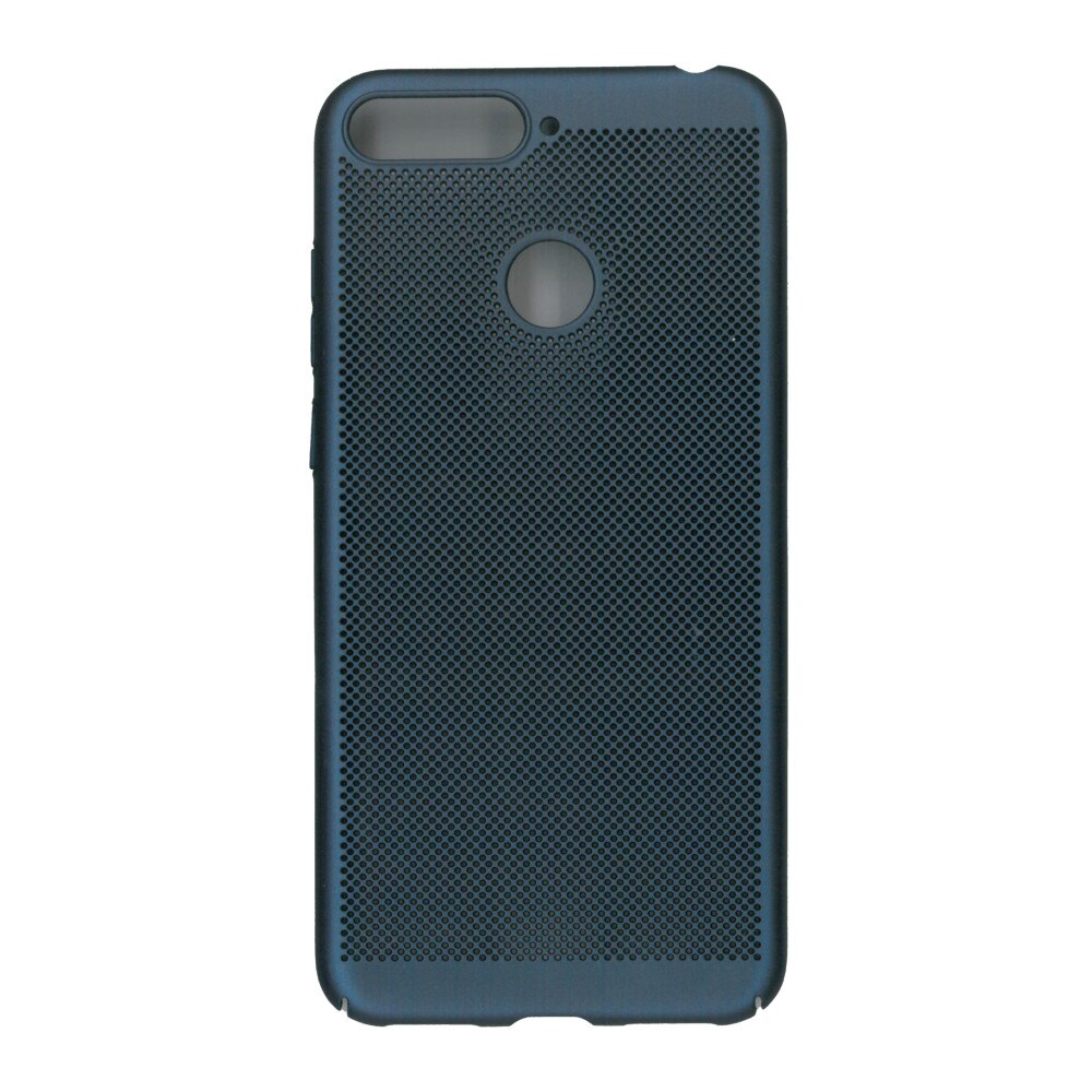 Husa de protectie spate, EuroCell Air, cu perforatii pentru Huawei Y6 2018, albastru