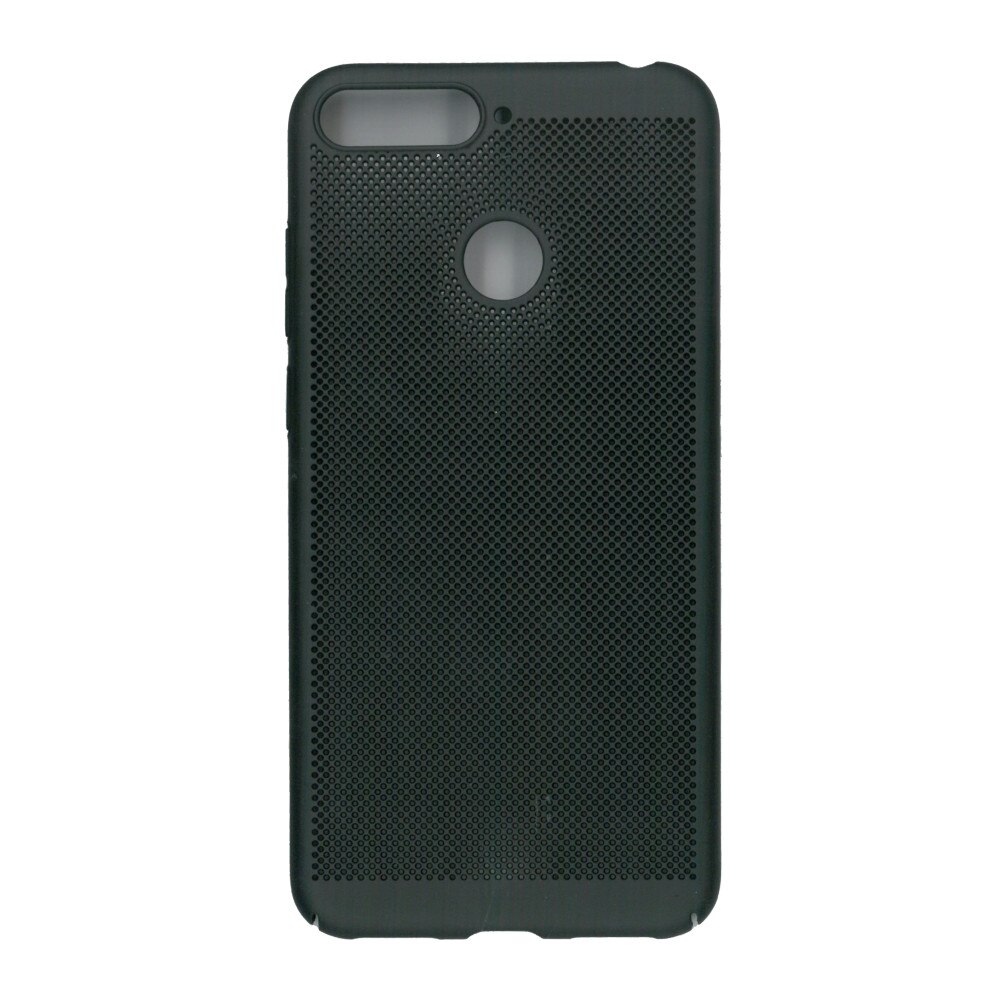 Husa de protectie spate, EuroCell Air, cu perforatii pentru Huawei Y6 2018, negru