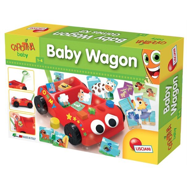 Joc bebelusi Lisciani, Carotina Baby, Vagonul