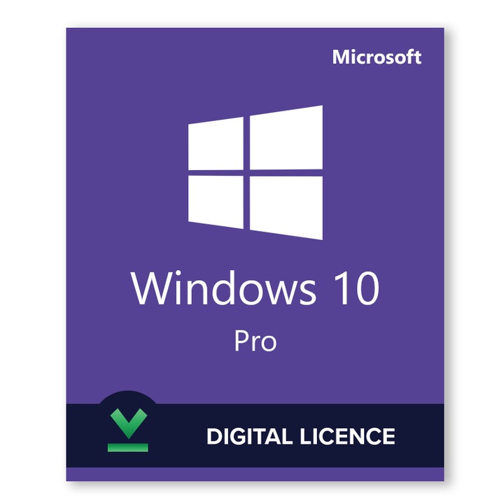 Windows 10 Professional, OEM, Elektronikus licenc, 1 aktiválás 1 eszközön