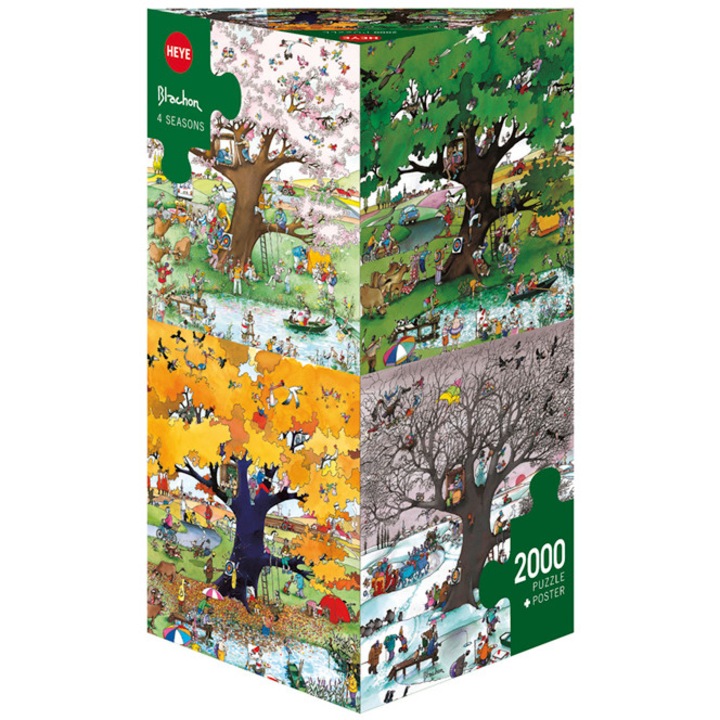 Heye Roger Blachon puzzle: 4 évszak, 2000 darab