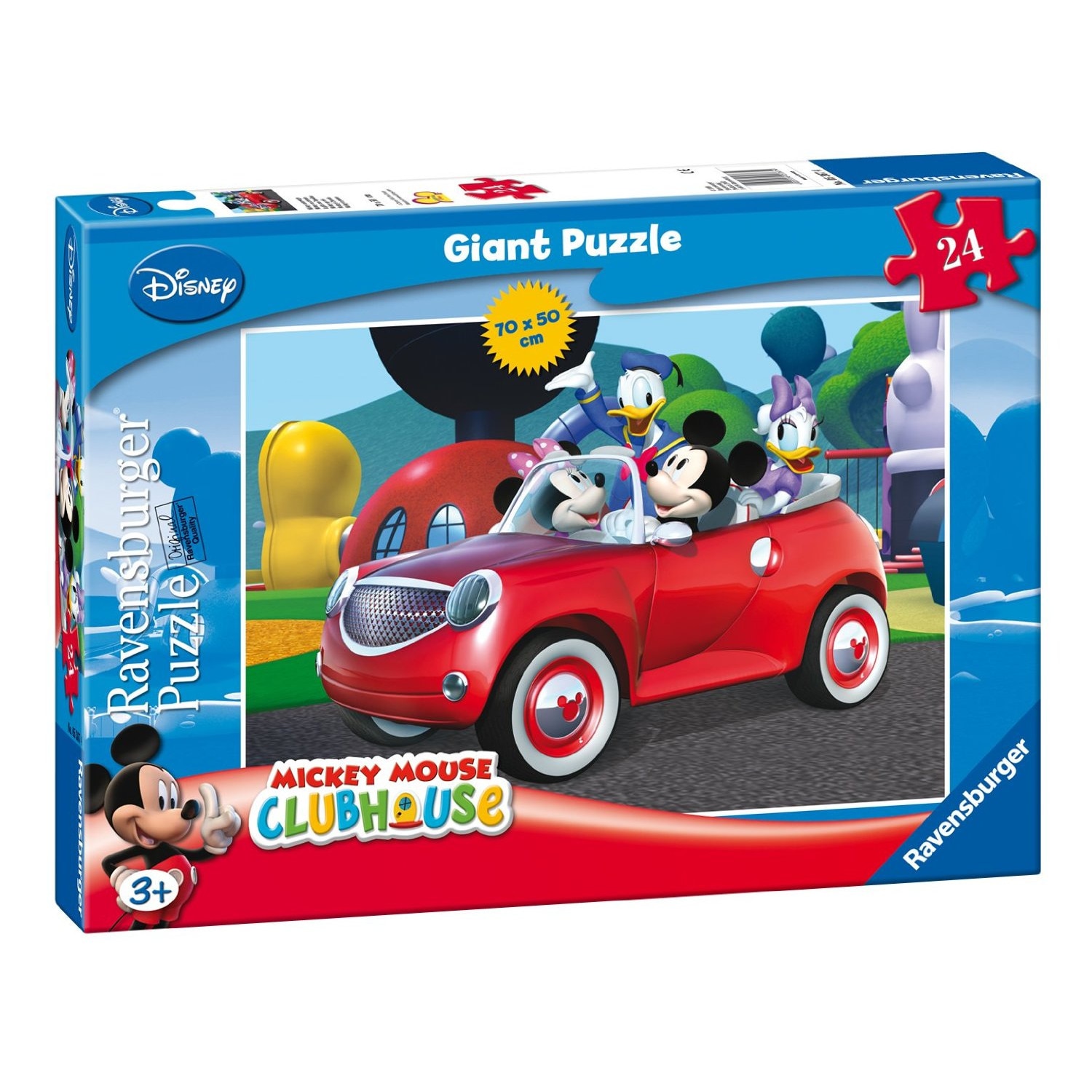 Puzzle Ravensburger Mickey Mouse Club House's Travel, 24 piese