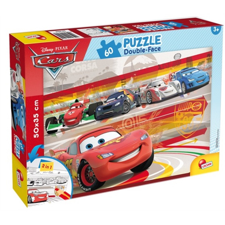 Lisciani cars 60 db puzzle