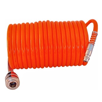 Furtun spiralat pentru aer comprimat , 5x8mm, 15m Furtun spiralat pentru aer comprimat , 5x8mm, 15m