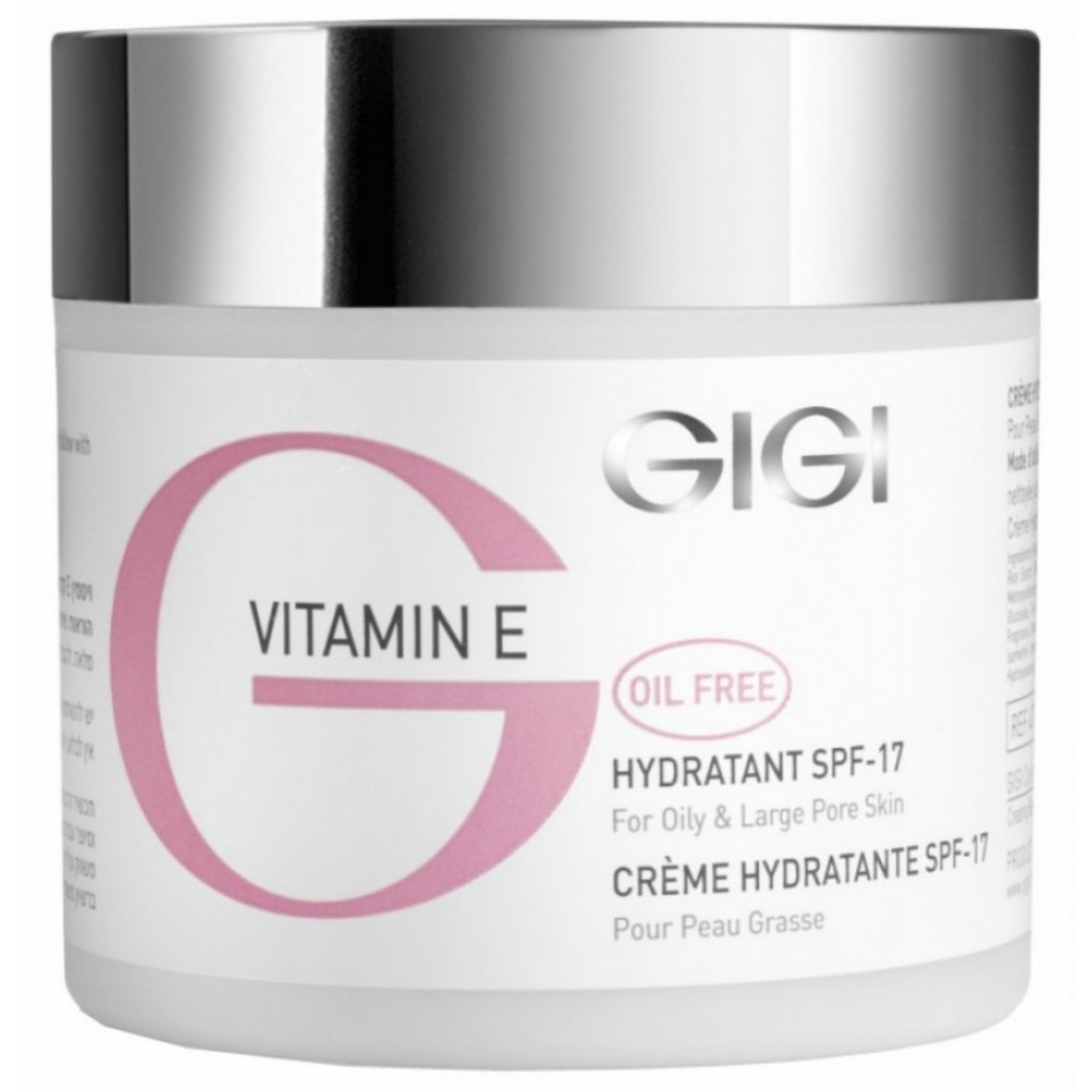 Crema hidratanta ten normal / gras SPF17 Vitamin E Gigi Cosmetics 250 ml