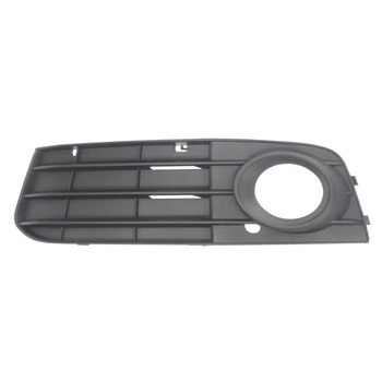 Grila bara fata stanga cu gaura proiector pentru audi b8 2008-2011 Grila bara fata stanga cu gaura proiector pentru audi b8 2008-2011