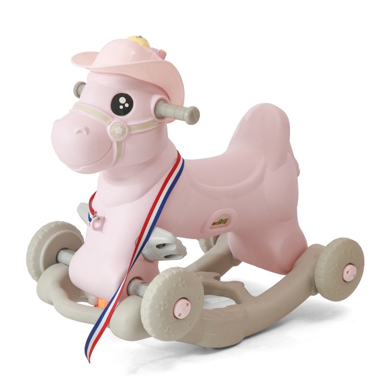 Balansoar copii Micul Cowboy Pink