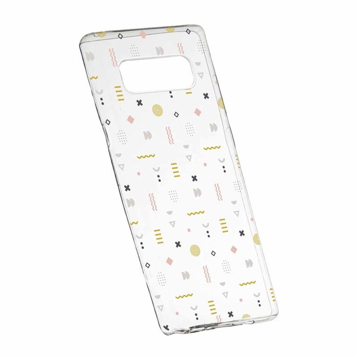 Husa pentru Samsung Galaxy Note 9, Silicon, Slim, Symbols, 178