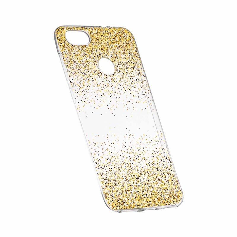 Husa pentru HTC Desire 12 Plus, Silicon, Slim, Golden Lucios, 179