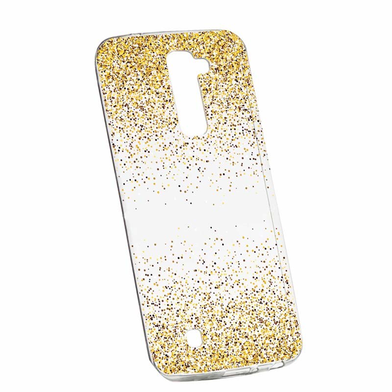Husa pentru LG G7 ThinQ, Silicon, Slim, Golden Lucios, 179