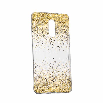 Husa pentru Huawei Mate 20 Lite, Silicon, Slim, Golden Lucios, 179 Husa pentru Huawei Mate 20 Lite, Silicon, Slim, Golden Lucios, 179