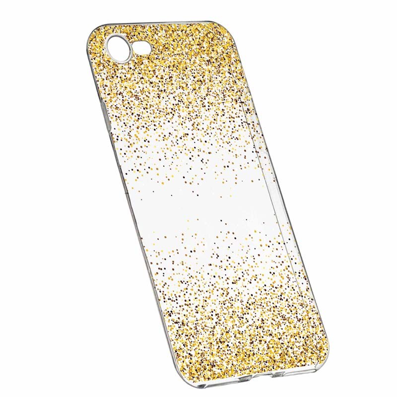 Husa pentru Apple iPhone 6 / 6S, Silicon, Slim, Golden Lucios, 179