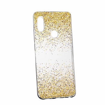 Husa pentru Xiaomi Redmi MIX 2S, Silicon, Slim, Golden Lucios, 179 Husa pentru Xiaomi Redmi MIX 2S, Silicon, Slim, Golden Lucios, 179