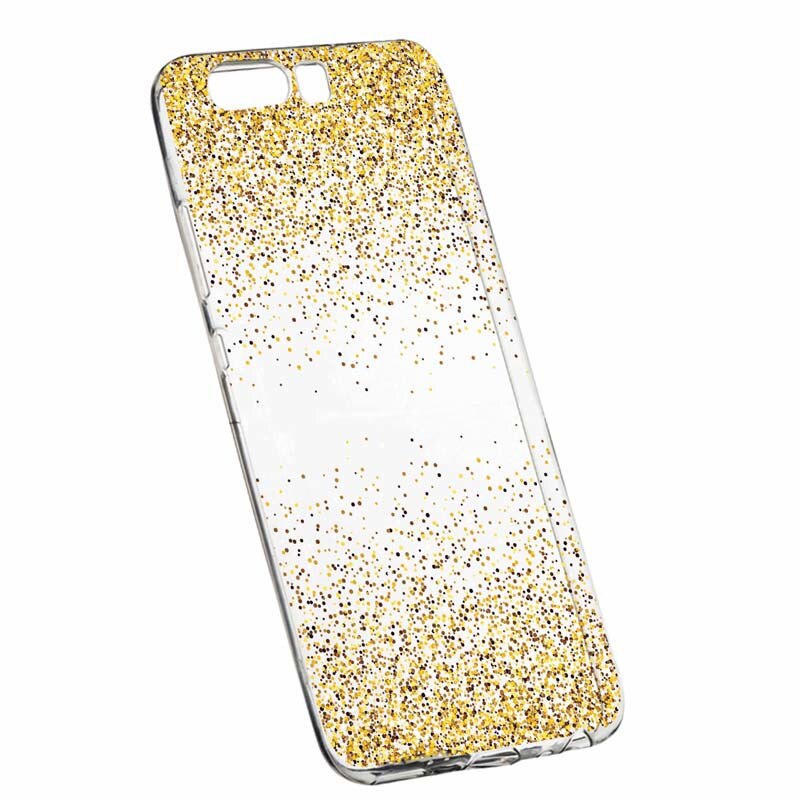 Husa pentru Huawei Y6 Prime 2018 / Y6 2018, Silicon, Slim, Golden Lucios, 179