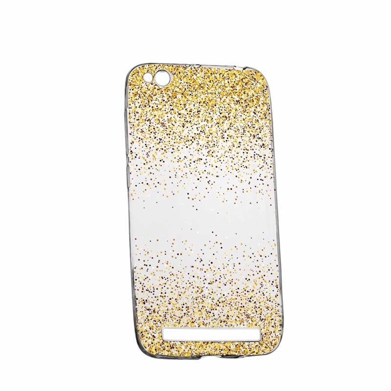 Husa pentru Xiaomi Redmi 5A, Silicon, Slim, Golden Lucios, 179