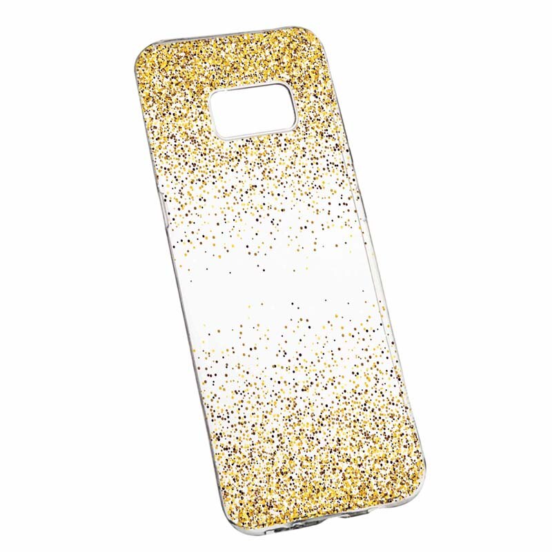 Husa pentru Samsung Galaxy S8 Plus, Silicon, Slim, Golden Lucios, 179