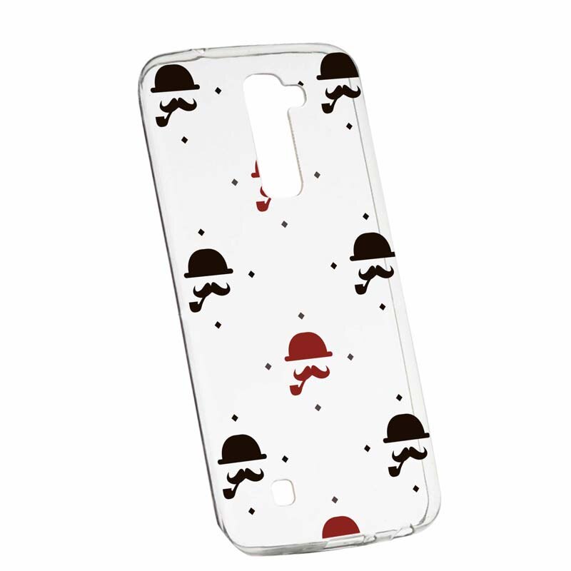 Husa pentru LG G7 ThinQ, Silicon, Slim, Mustache, 180