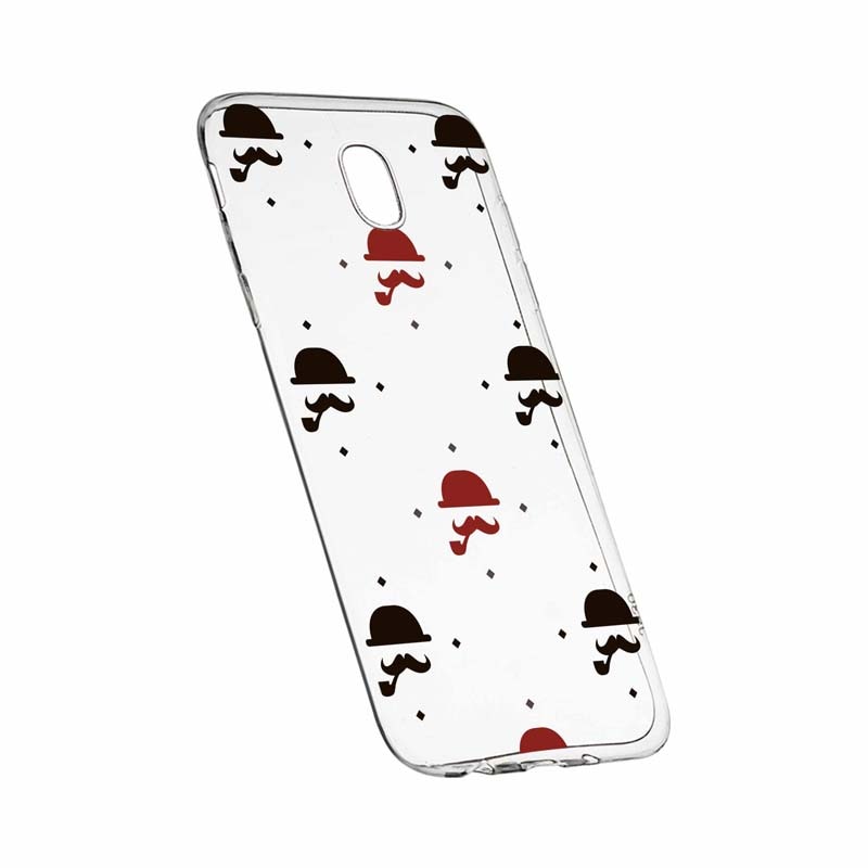 Husa pentru Motorola MOTO G5, Silicon, Slim, Mustache, 180
