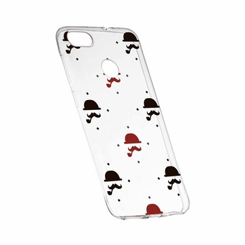 Husa pentru Huawei Honor 8 PRO, Silicon, Slim, Mustache, 180 Husa pentru Huawei Honor 8 PRO, Silicon, Slim, Mustache, 180