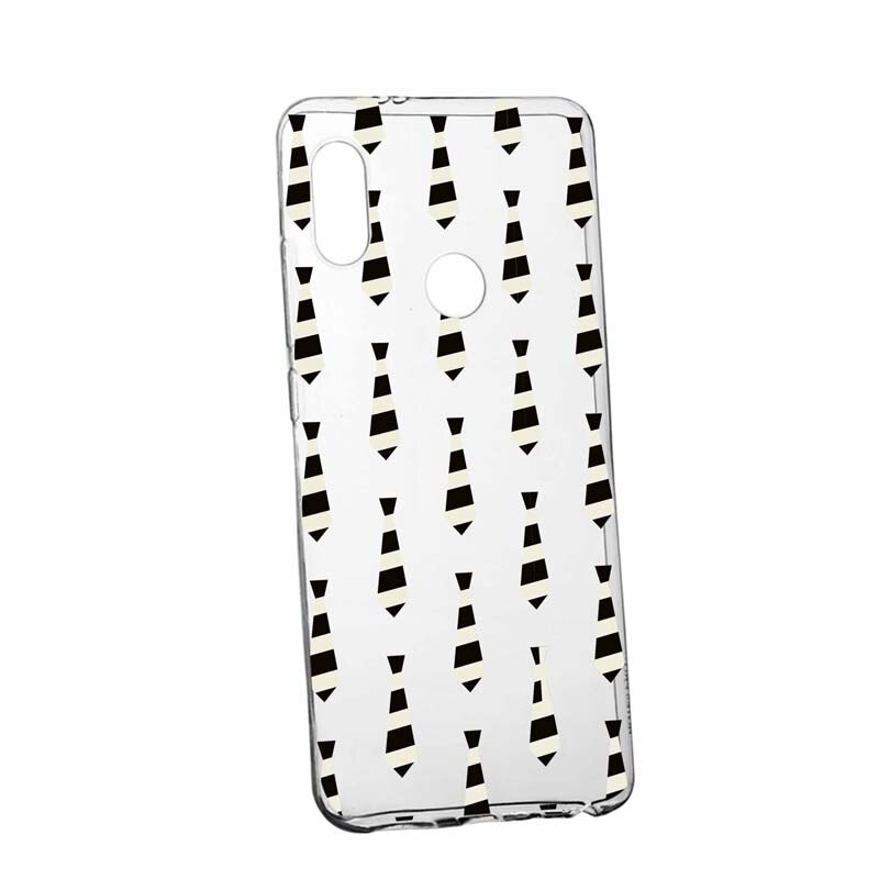 Husa pentru Huawei P20 Lite, Silicon, Slim, Cravata, 181
