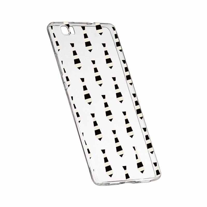 Husa pentru Huawei P8 LITE, Silicon, Slim, Cravata, 181