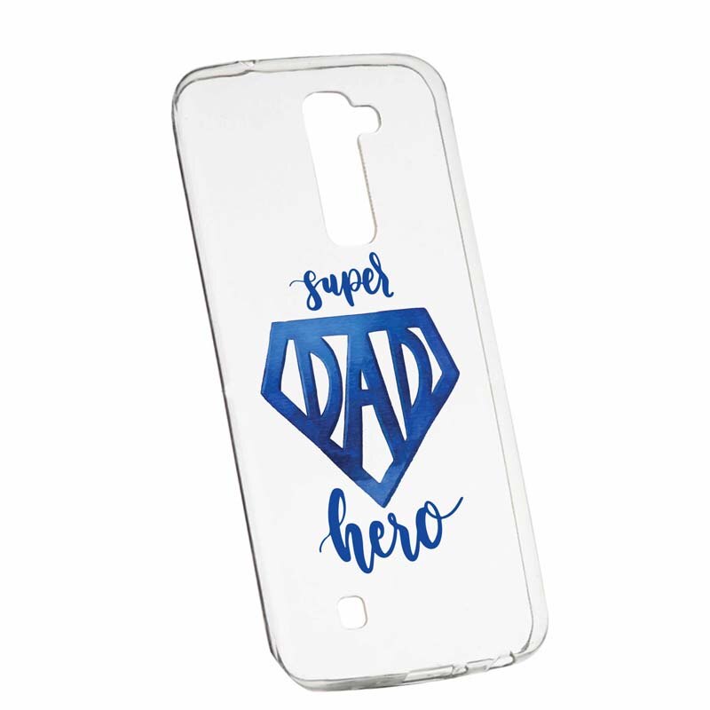 Husa pentru LG G7 ThinQ, Silicon, Slim, Superhero Dad, 182