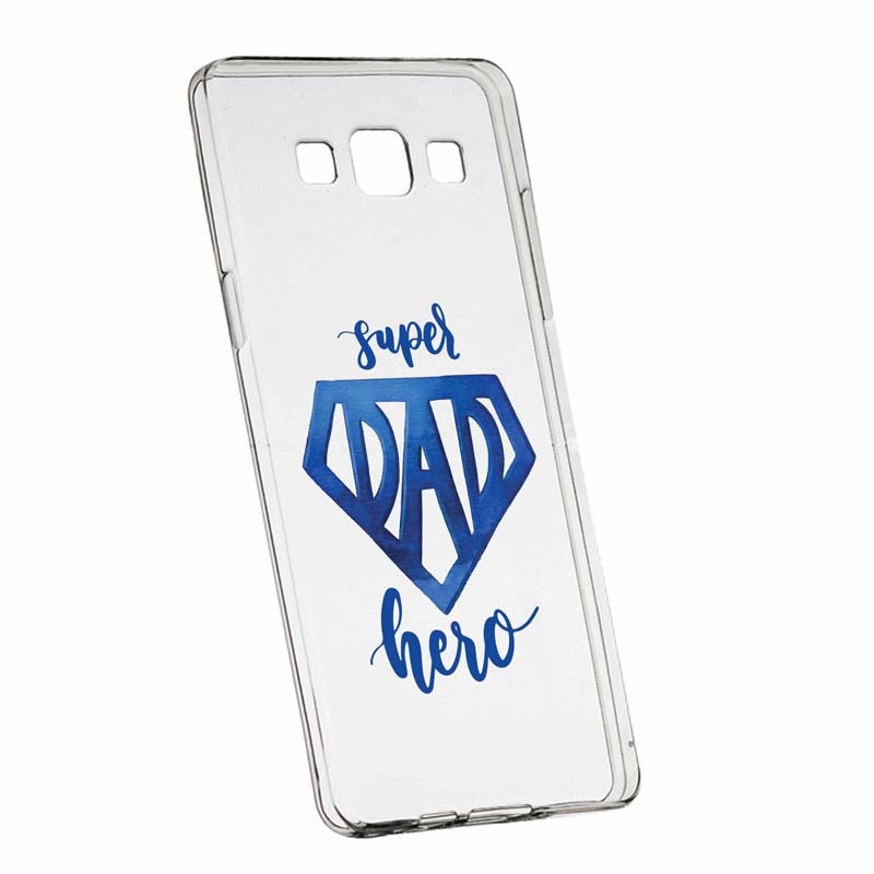 Husa pentru Huawei MATE 10, Silicon, Slim, Superhero Dad, 182