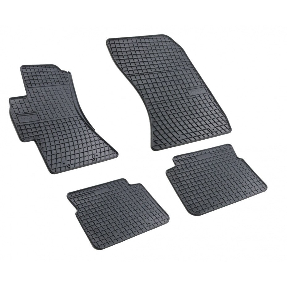 Set 4 covorase/presuri din cauciuc negru antiaderent dedicate SUBARU LEGACY IV 2003-2009