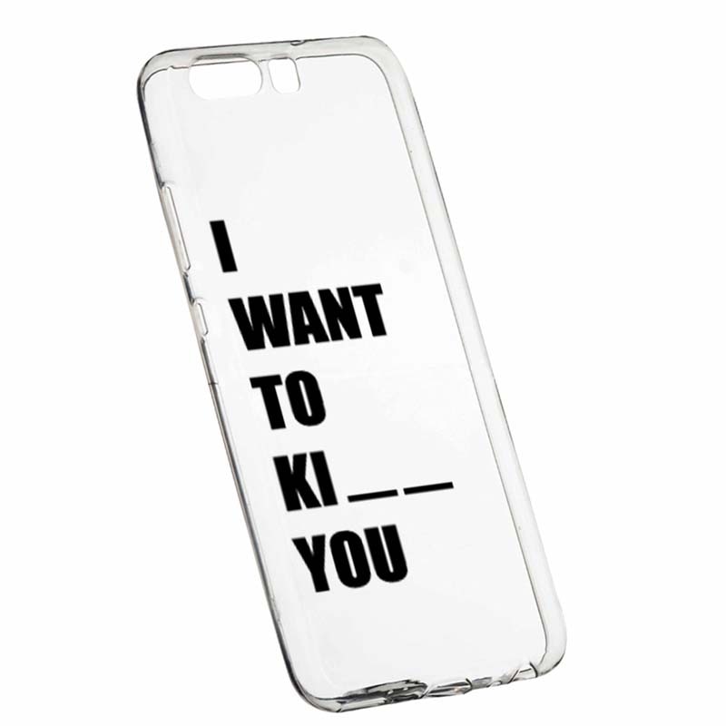 Husa pentru Huawei HONOR 9, Silicon, Slim, I Want To..., 183