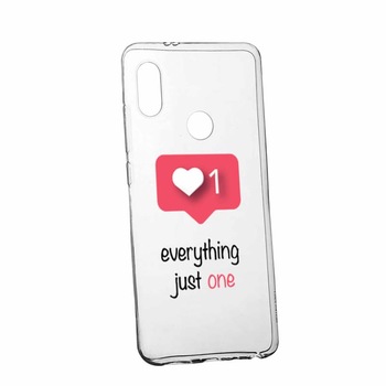 Husa pentru Xiaomi Redmi S2 / Y2, Silicon, Slim, Notification, 184 Husa pentru Xiaomi Redmi S2 / Y2, Silicon, Slim, Notification, 184