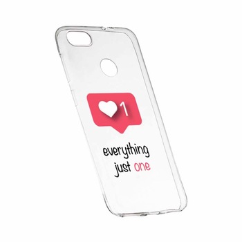 Husa pentru Huawei Y9 2018, Silicon, Slim, Notification, 184 Husa pentru Huawei Y9 2018, Silicon, Slim, Notification, 184