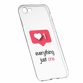 Husa pentru Apple iPhone 7 / 8, Silicon, Slim, Notification, 184 Husa pentru Apple iPhone 7 / 8, Silicon, Slim, Notification, 184