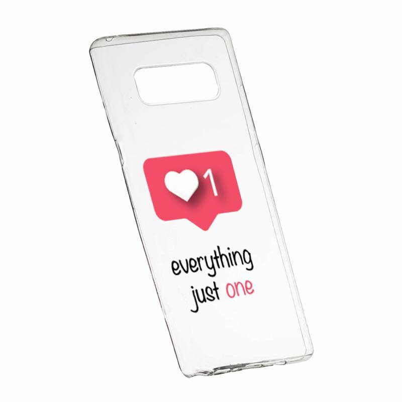 Husa pentru Samsung Galaxy Note 8, Silicon, Slim, Notification, 184