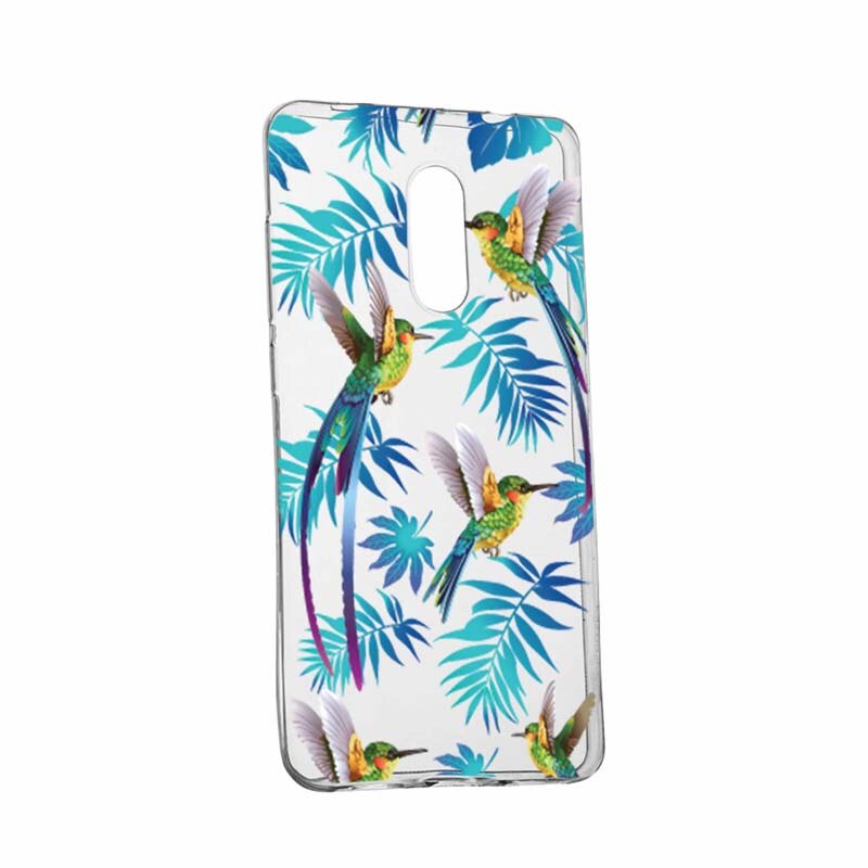 Husa pentru Nokia 7, Silicon, Slim, Tropical, 186