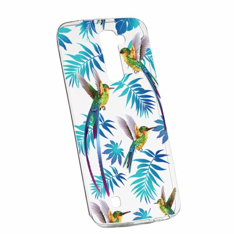 Husa pentru LG G7 ThinQ, Silicon, Slim, Tropical, 186