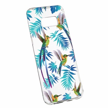 Husa pentru Apple iPhone X, Silicon, Slim, Tropical, 186 Husa pentru Apple iPhone X, Silicon, Slim, Tropical, 186
