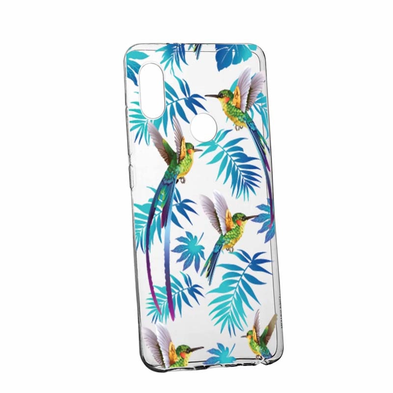 Husa pentru Xiaomi Mi8, Silicon, Slim, Tropical, 186