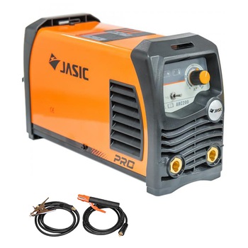 Invertor de sudura profesional Jasic ARC 200 PRO, 230 V, 200 A, electrod 1.6-4 mm, accesorii sudura MMA Invertor de sudura profesional Jasic ARC 200 PRO, 230 V, 200 A, electrod 1.6-4 mm, accesorii sudura MMA