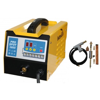 Aparat pentru tinichigerie auto Intensiv PRO SPOT 3800, 400 V, 3800 A, 23 kg Aparat pentru tinichigerie auto Intensiv PRO SPOT 3800, 400 V, 3800 A, 23 kg