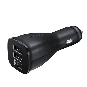 Incarcator/priza auto fast charges Samsung, dual, 2xUSB, bulk, negru, BBL610 Incarcator/priza auto fast charges Samsung, dual, 2xUSB, bulk, negru, BBL610