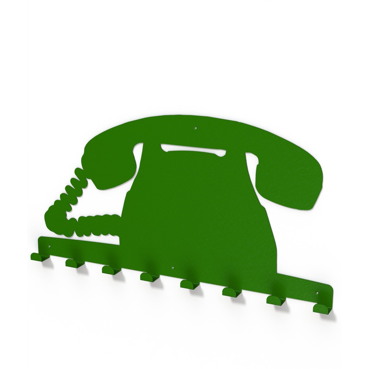 Cuier metalic TELEFON-model 4144 verde padure