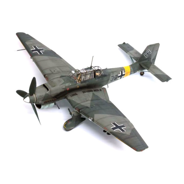 Macheta aeromodele de construit Zvezda Junkers Ju 87 B-2 Stuka ZVEZ 7306 1:72