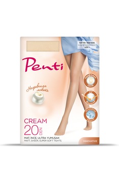 Dres dama elastic Cream, Penti, 11185, 20 DEN, nude Dres dama elastic Cream, Penti, 11185, 20 DEN, nude