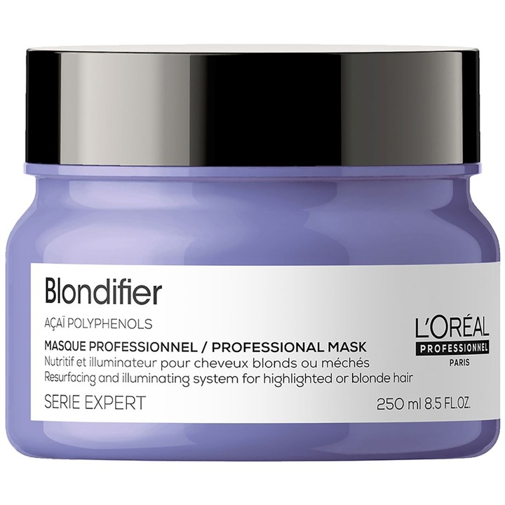 Masca de par L'Oreal Professionnel Serie Expert Blondifier pentru par blond, 250 ml